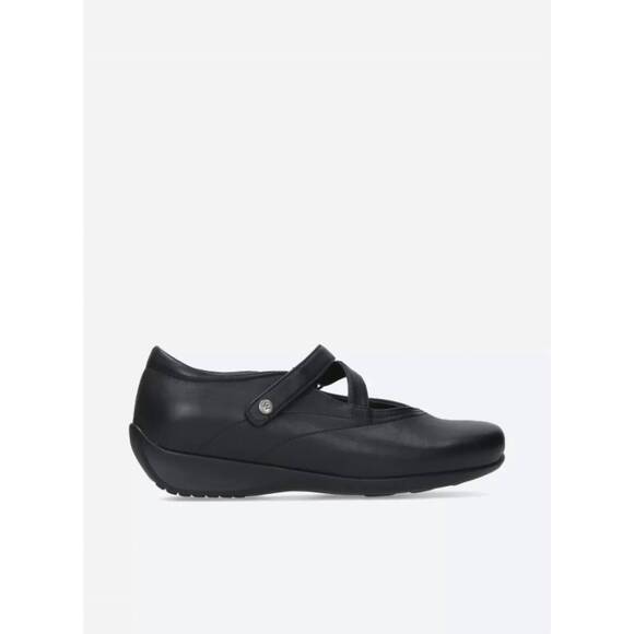 NEW WOLKY women's 350 passion shoes in black leather leather